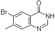 structure of CAS# 943605-85-4, 6-溴-7-甲基-4(3H)-喹唑啉酮