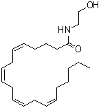 structure of CAS# 94421-68-8, Arachidonylethanolamide