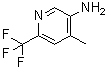 structure of CAS# 944317-54-8, 4-甲基-6-(三氟甲基)-3-吡啶胺