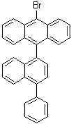 CAS # 944801-28-9, 9-Bromo-10-(4-phenyl-1-naphthalenyl)anthracene