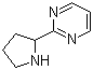structure of CAS# 944905-56-0, 2-(2-吡咯烷基)嘧啶