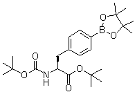 CAS # 945259-94-9, N-[(1,1-Dimethylethoxy)carbonyl]-4-(4,4,5,5-tetramethyl-1,3,2-dioxaborolan-2-yl)-L-phenylalanine 1,1-dimethylethyl ester