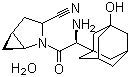 structure of CAS# 945667-22-1, 沙格列汀单水化合物