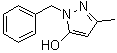 CAS # 946-24-7, 3-Methyl-1-(phenylmethyl)-1H-pyrazol-5-ol