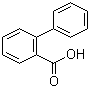 CAS # 947-84-2, 2-Biphenylcarboxylic acid, 2-Phenylbenzoic acid