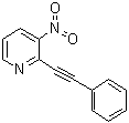 CAS 登录号：947330-58-7, 3-硝基-2-(2-苯基乙炔基)吡啶