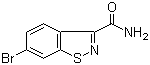 CAS # 947691-81-8, 6-Bromobenzo[d]isothiazole-3-carboxamide, 6-Bromo-1,2-benzisothiazole-3-carboxamide