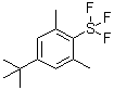 structure of CAS# 947725-04-4, 2,6-二甲基-4-叔丁基苯基硫三氟化物