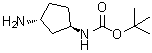 CAS # 947732-58-3, trans-(3-Aminocyclopentyl)-carbamic acid tert-butyl ester