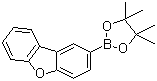 structure of CAS# 947770-80-1, B-(二苯并呋喃-2-基)硼酸频哪醇酯