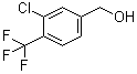 structure of CAS# 948014-51-5, 3-Chloro-4-(trifluoromethyl)benzyl alcohol