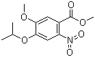 CAS # 948553-02-4, 5-Methoxy-4-isopropoxy-2-nitrobenzoic acid methyl ester