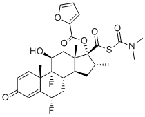 structure of CAS# 948565-92-2, Fluticasone Impurity 14