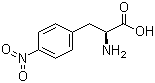 structure of CAS# 949-99-5, 4-Nitro-3-phenyl-L-alanine