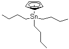 Tributyl(eta5-2,4-cyclopentadien-1-yl)tin molecular structure (CAS 94930-04-8)