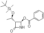 CAS # 94944-10-2, (3R,4R)-4-Benzoyloxy-3-(1-tert-butyldimethylsilyloxy]ethyl)azetidin-2-one