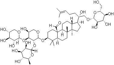 structure of CAS# 94987-08-3, Gypenoside XLIX