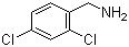 structure of CAS# 95-00-1, 2,4-Dichlorobenzylamine