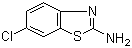2-Amino-6-chlorobenzothiazole  molecular structure (CAS 95-24-9)