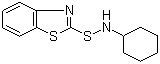 N-Cyclohexyl-2-benzothiazolesulfenamide  molecular structure (CAS 95-33-0)