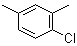 CAS # 95-66-9, 2,4-Dimethylchlorobenzene, 4-Chloro-1,3-dimethylbenzene, 4-Chloro-m-xylene
