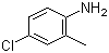 structure of CAS# 95-69-2, 4-氯-2-甲基苯胺