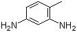 CAS # 95-80-7, 2,4-Diaminotoluene, 2,4-Toluenediamine, Toluene-2,4-diamine, 4-Methyl-m-phenylenediamine, 4-Methyl-1,3-phenylenediamine, C.I. 76035, C.I. Oxidation base