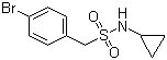 CAS 登录号：950235-23-1, 1-(4-溴苯基)-N-环丙基甲磺酰胺