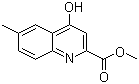 structure of CAS# 950265-42-6, Methyl 4-hydroxy-6-methylquinoline-2-carboxylate