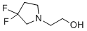 structure of CAS# 950662-61-0, 2-(3,3-Difluoropyrrolidin-1-yl)ethanol