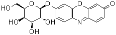 CAS # 95079-19-9, Resorufin beta-D-galactopyranoside, 7-(beta-D-Galactopyranosyloxy)-3H-phenoxazin-3-one