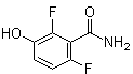 structure of CAS# 951122-37-5, 2,6-Difluoro-3-hydroxybenzamide