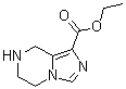 structure of CAS# 951627-01-3, 5,6,7,8-Tetrahydroimidazo[1,5-a]pyrazine-1-carboxylic acid ethyl ester