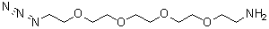 structure of CAS# 951671-92-4, 14-Azido-3,6,9,12-tetraoxatetradecan-1-amine
