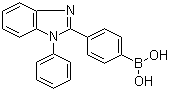 CAS 登录号：952514-79-3, 4-(1-苯基-1H-苯并咪唑-2-基)苯硼酸
