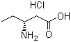 structure of CAS# 952650-02-1, (3R)-3-氨基戊酸盐酸盐