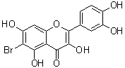 CAS 登录号：95412-46-7, 6-溴槲皮素