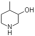 structure of CAS# 955082-96-9, 4-Methyl-3-piperidinol