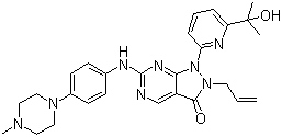 structure of CAS# 955365-80-7, MK 1775