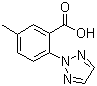 CAS # 956317-36-5, 5-Methyl-2-(2H-1,2,3-triazol-2-yl)benzoic acid, 2-(2H-1,2,3-Triazol-2-yl)-5-methylbenzoic acid