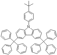 CAS # 956373-04-9, 9-[4-(1,1-Dimethylethyl)phenyl]-3,6-bis(triphenylmethyl)-9H-carbazole