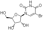 CAS # 957-75-5, 5-Bromouridine, 5-Bromouracil-1-beta-D-ribofuranoside, 5-BrU