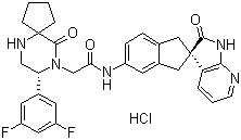 structure of CAS# 957116-20-0, MK 3207 hydrochloride