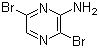 CAS # 957230-70-5, 3,6-Dibromopyrazine-2-amine, 3,6-Dibromopyrazin-2-ylamine