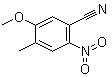 structure of CAS# 959137-56-5, 5-甲氧基-4-甲基-2-硝基苯甲腈