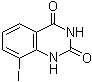 structure of CAS# 959236-79-4, 8-碘-2,4(1H,3H)-喹唑啉二酮