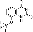 structure of CAS# 959236-83-0, 8-(三氟甲氧基)-2,4(1H,3H)-喹唑啉二酮