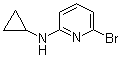 6-Bromo-N-cyclopropyl-2-pyridinamine molecular structure (CAS 959237-20-8)
