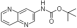 structure of CAS# 959617-73-3, (1,5-萘啶-3-基)氨基甲酸叔丁酯
