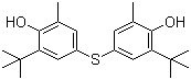 4,4'-硫联二(6-叔丁基-2-甲基苯酚)分子结构 (CAS 96-66-2)